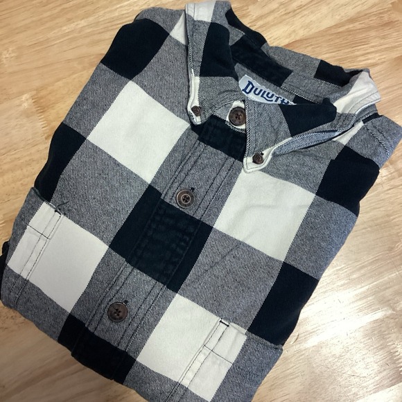 Mens Duluth Trading Company Free Swinging Buffalo Plaid Button Down Flannel 2xl - Picture 1 of 8